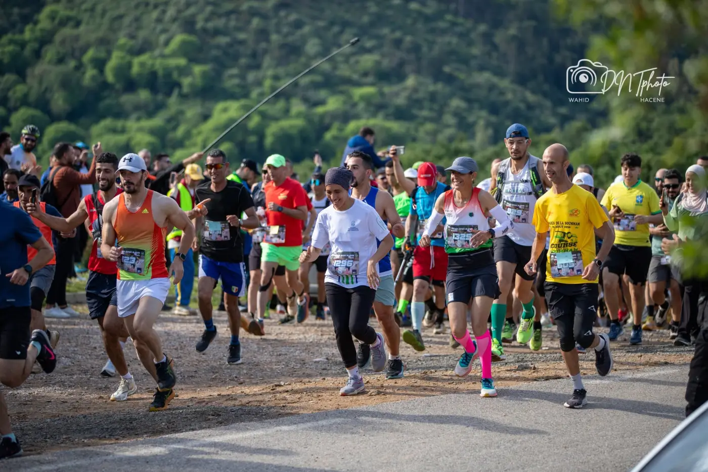 Départ du Trail des Gorges de la Chiffa